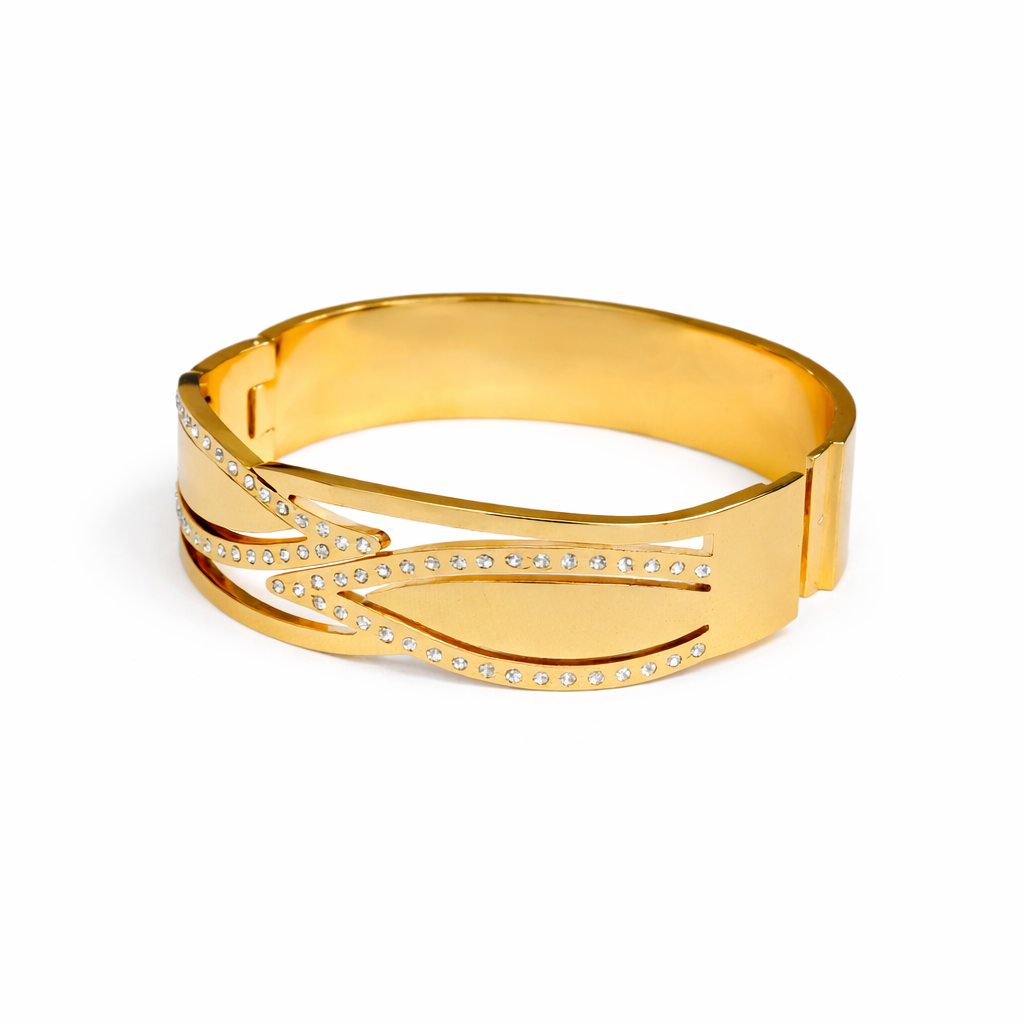 Imperial Flowline Gold Bracelet image 4