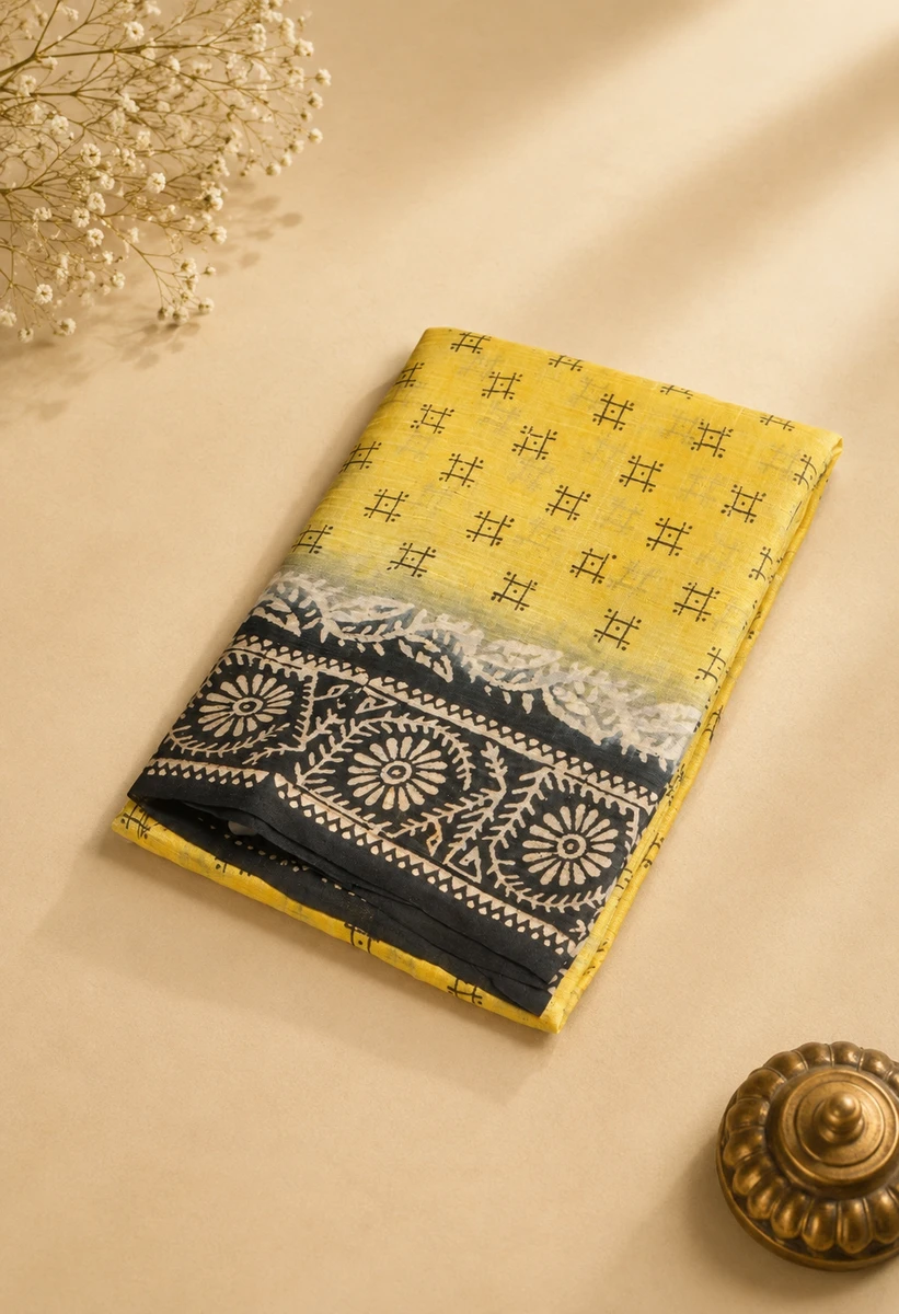 Printed Silk Jaipur